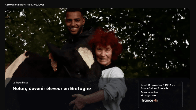 Documentaire : Nolan, devenir éleveur en Bretagne