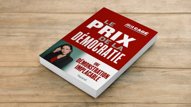 Julia Cagé Le Prix De La Democratie Julia Cagé présente son livre Le prix de la démocratie à l'ESJ Lille